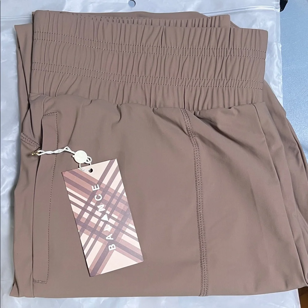 Balance Athletica Women's Taupe Cargo Joggers - Picture 3 of 3